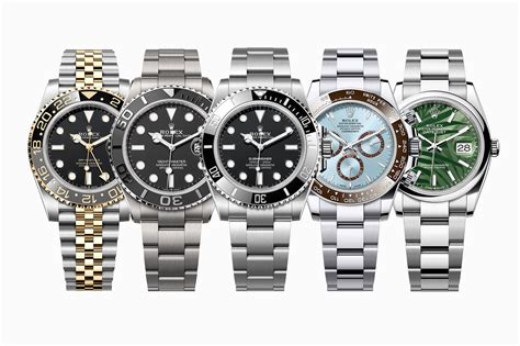 different Rolex models for beginners